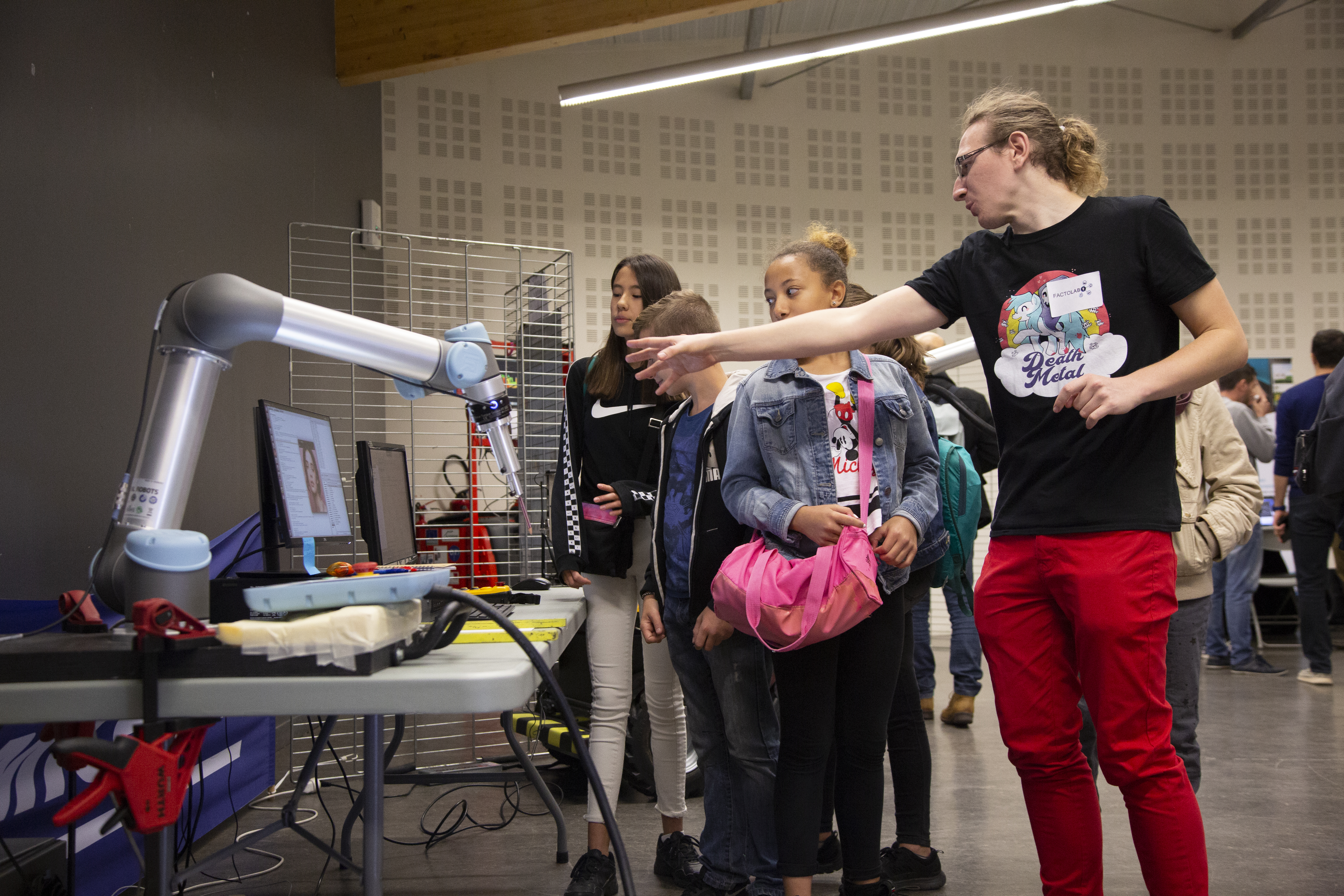 Village des sciences sur le campus des Cézeaux d'Aubières. Crédits : Viséa